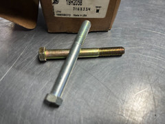 19H2058 GENUINE OEM John Deere BOLT 7/16 x 3-3/4 In Both Silver and Gold
