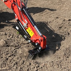 Rake Attachment For Mini Excavator 1 Ton To 1.5Ton Digger 5 Tooth with Two Pins