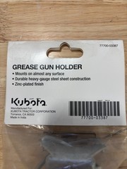 Kubota 77700-03387 Grease Gun Holder