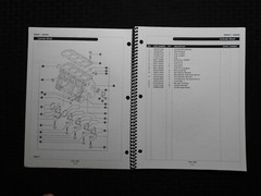 NORTHERN LIGHTS 484 NL484 DIESEL GENERATOR LUGGER PARTS MANUAL CATALOG MINTY