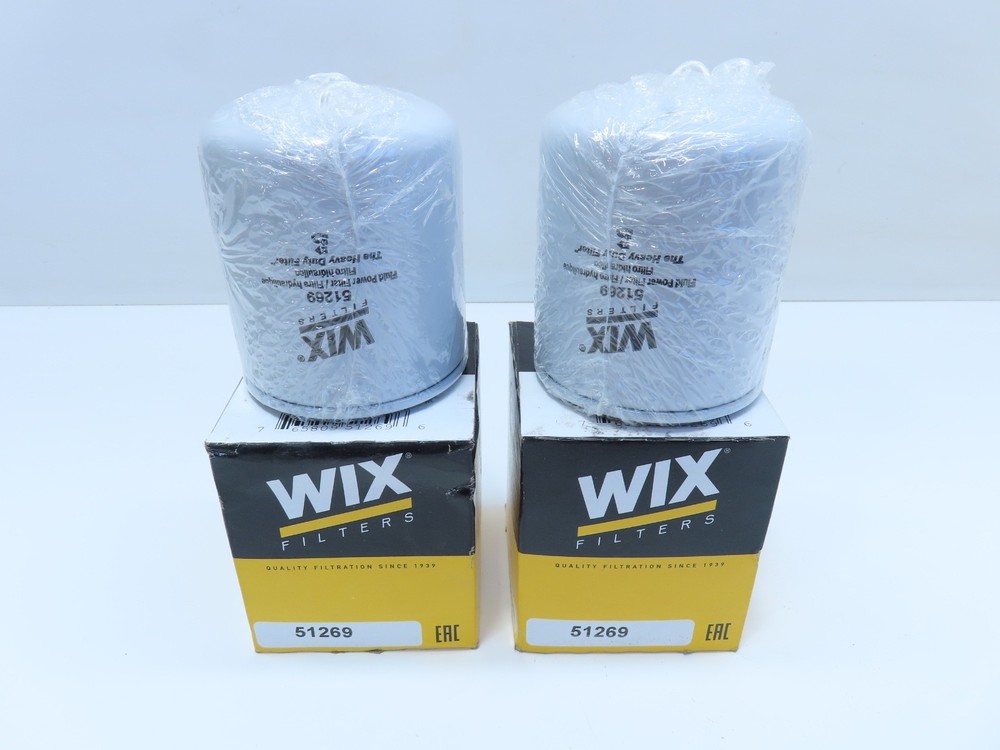 WIX Hydraulic Filters P/N 51269 (Lot of 2)
