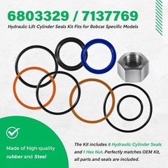 6803329 Hydraulic Lift Cylinder Seal Kit for Bobcat 742 743 753 444 500 520 642