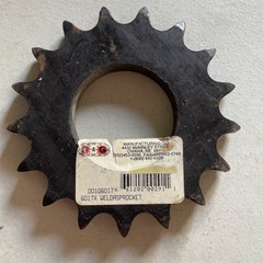 G & G 6017x, 001060176 Weld a sprocket 17 Tooth 60 chain