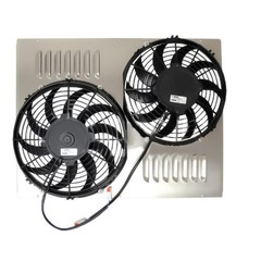 Z40103 Dual 10 & 11″ Electric Fan & Shroud – 21 5/8 x 16 9/16 x 1 3/4