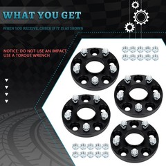 20mm Forged Wheel Spacers 5×114.3 64.1mm Hub M14x1.5 Studs Tesla Model 3 Y 2PCS