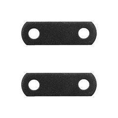 2-5/8″ Leaf Spring Trailer Shackle Strap Set of Two (2) with 9/16″ Hole Diameter