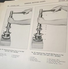 1942 WWII Sherman Tank GM Diesel Engine Series 71 Maintenance & Repair Manual