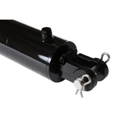 Hydraulic Cylinder Welded Double Acting 4″ Bore 16″ Stroke Clevis End 4×16 NEW
