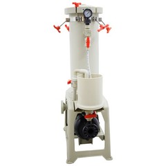 High-Flow Industrial Filter for Electroplating Nickel / Injection Molding 220V