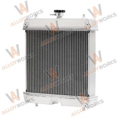 1G952-72060 3 Row Radiator with Cap For Kubota D722 D902 Z482 Z602 WG972 DF972
