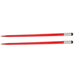 VEVOR 49″ Hay Bale Spear 3000 lbs Capacity with Nut and Sleeve