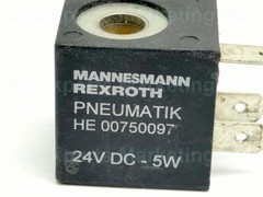 Lot 5pcs Mannesmann Rexroth HE00750097 24VDC 5W Solenoid Valve 30 Days Warranty