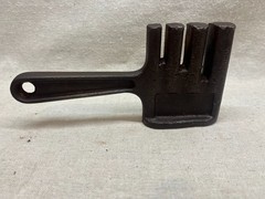 Vintage steel chain detacher 8” Cast Iron Industrial Tool