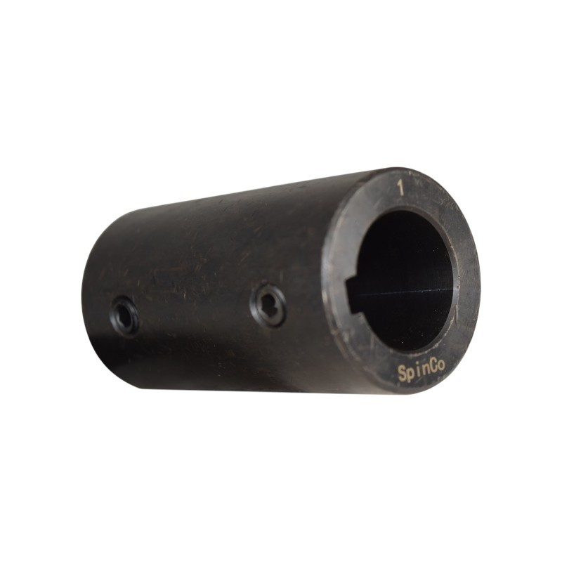 SHFTR-1600 1″ Bore 3″ Long 1-5/8″ OD Mild Solid Steel Keyed Shaft Coupler