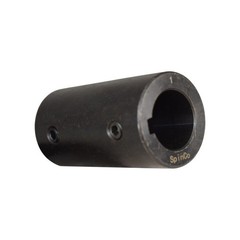 SHFTR-1600 1″ Bore 3″ Long 1-5/8″ OD Mild Solid Steel Keyed Shaft Coupler