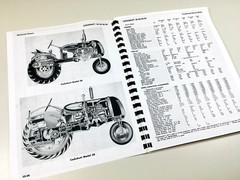 Cockshutt 20 30 40 50 Co-Op E2 E3 E4 E5 Tractor Service Repair Manual Shop Book