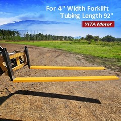 Forklift Extension Pallet Forks 92-Inch Length 4.5-Inch Width Durable High Steel