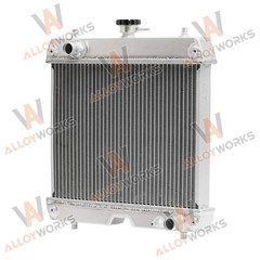 1G952-72060 3 Row Radiator with Cap For Kubota D722 D902 Z482 Z602 WG972 DF972