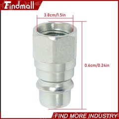 Findmall AW32184 Hydraulic Quick Connect for Compact Tractors 1026R 2032R 3032E