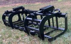 New 72″ Root Grapple Skid Steer/Tractor Brush Bucket -Bobcat, Case, Cat, etc