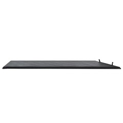 5ft Roll-Up Tonneau Cover 16-23 Toyota Tacoma Fleetside Bed Clamp-On w/ Rails