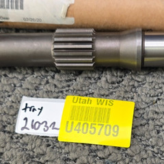 Orlandi 934380 Hydraulic Pump Gear Shaft 8-1/2 Inches L fits Eaton