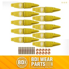 119-3204 CAT Style J200 Backhoe Bucket Shank & 1U3202TL Bucket Teeth w/ Pins -10