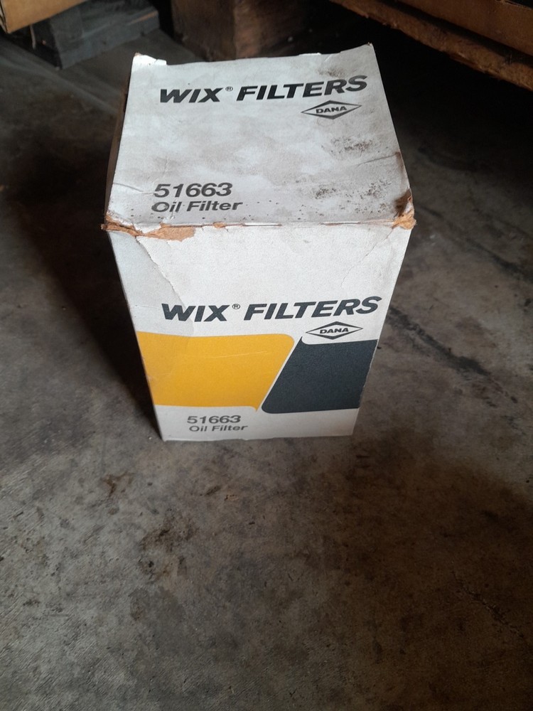 Wix 51663 Hydraulic Filter Replaces Napa 1663 New Old Stock In Original Box