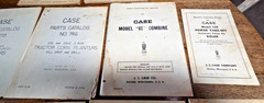Vintage 1950s J.I. Case Parts Catalogs Planters Balers Rakes Lot of 11