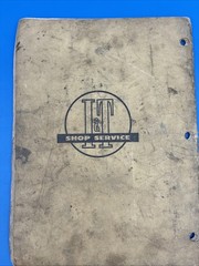 John Deere I&T Shop Service Manual No JD-4 Series A,B,D,H Models D,M, MT