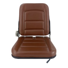Tractor Forklift Excavator Seat Universal With Slide rails Backrest And Bottom