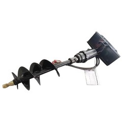 AGT 12inch Hydraulic Auger Mini Skid Steer Attachments for Micro Loader NEW