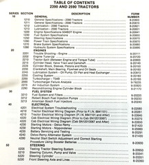 Case 2390 2590 Tractor Service Manual Repair Shop Technical Workshop Book