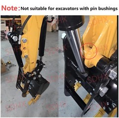 Hydraulic Thumb Clip Mini Excavator Digger Attachment Hydraulic Hoses,TYPHON