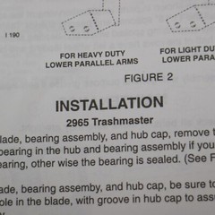 YETTER MODEL 2965 TRASHMASTER 2966 RESIDUE BRUSH 2967 SET UP PARTS MANUAL book