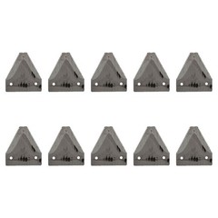 Qty 10: Sickle Sections Fits Ford/New Holland Replaces 491-203325