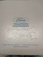 Ford Tractor And Equipment Service Operation Time Schedules