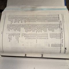 Woojin/Selex/ Injection Molding Machine-Instruction Manual/ Parts List-2006