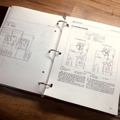 Kubota L2250 L2550 L2850 Tractor Service Repair Manual Shop Book In Hard Binder
