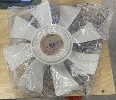 OEM KIOTI/MAHINDRA COOLING FAN BLADE ASSEMBLY E6820-74111