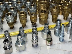 260 QTY! MASSIVE MIX LOT- Parker Swagelok Dixon Quick Disconnect Brass Stainless