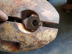 6719791 jbf ton crane ball block hook 125 pounds lb B68033R crosby