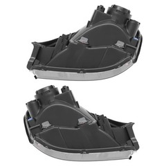 Headlight Assembly Pair 2005-2009 Hyundai Tucson Halogen
