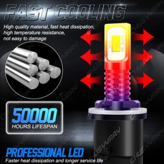 2 bright White LED light bulbs For Deere 8100 8110 8200 8210 8300 8310 8400 8410