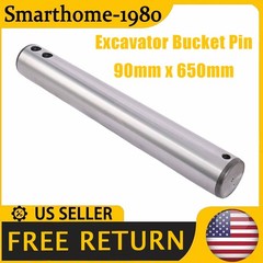 3.54″ x 25.59″ Excavator Bucket Pin 90mm x 650mm Harden Steel Material 40CR New