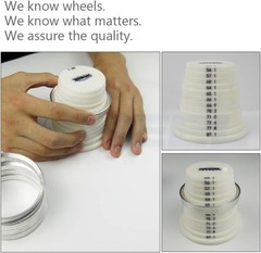 Hub Centric Rings, 71.5 to 60.1 Set of 4, Aluminium OD71.5mm-ID60.1mm