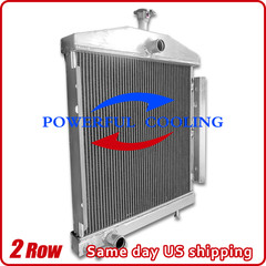 2 Rows Aluminum Radiator for Lincoln Welder 200 250 AMP SA200 SA250 G1087 H19491