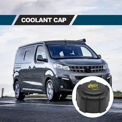 Replacement Radiator Coolant Reservoir Tank Cap, Compatible with Part Numbers 21