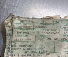 28H1576 Genuine OEM John Deere BUSHING
