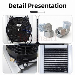 AGT Radiator Plus Hydraulic Fan For 1-1.8 ton AGT Mini Excavators H12-QH12SRQ